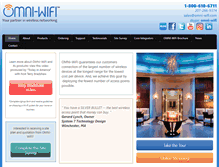Tablet Screenshot of omni-wifi.com